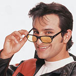 Actor Saif Ali Khan during the 90s