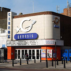 Genesis Cinema building a few years ago, with a rustic look to the building exterior Genesis Cinema building a few years ago, with a rustic look to the building exterior