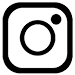 black and white Instagram icon